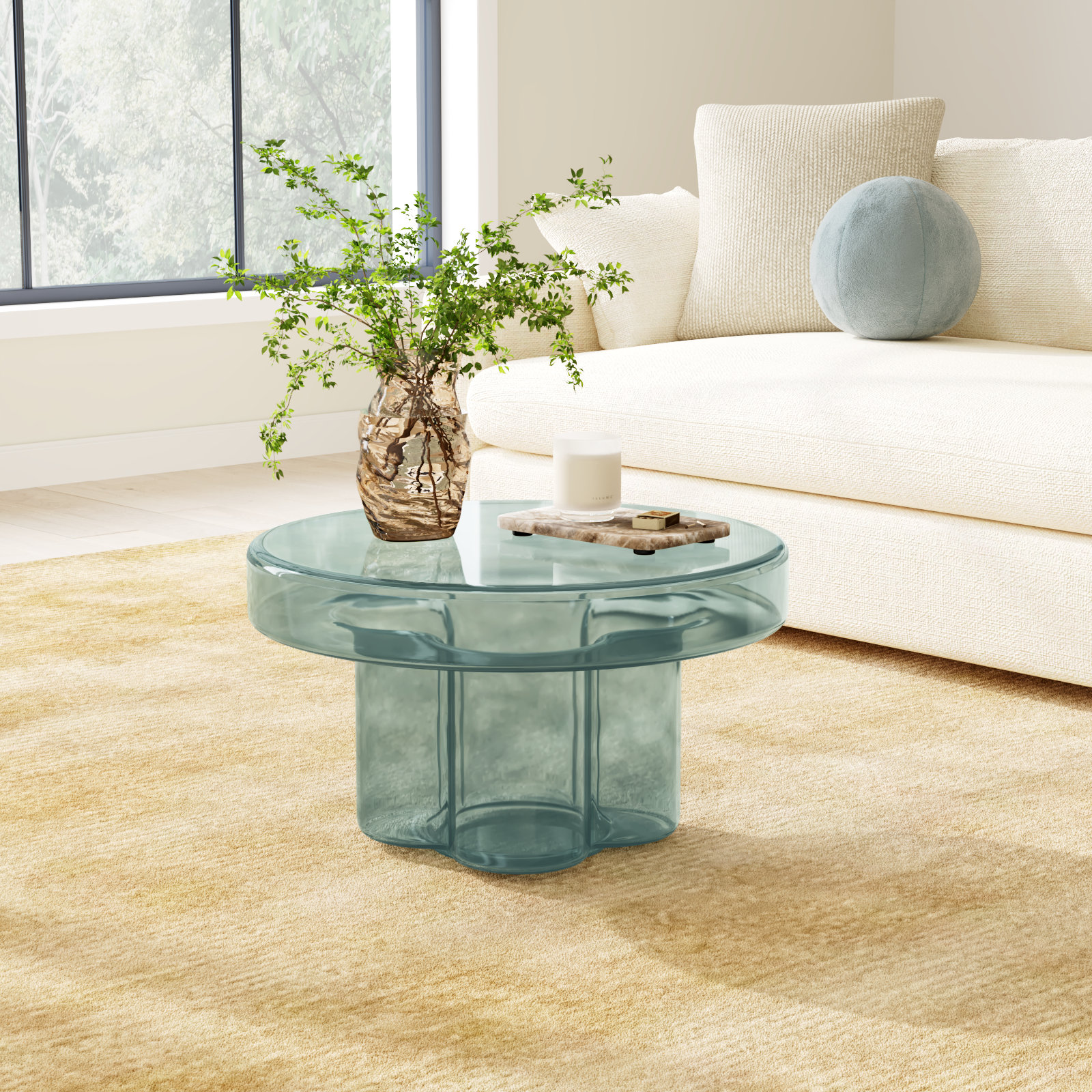 Padraic Coffee Table, Green