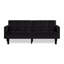Velvet Futon Couch-617173942