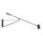Eros Steel LED Swing Arm Sconce