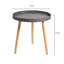 Davina Round Lipped Accent Side Table-2137834832