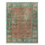 Distressed Homage Hand Knotted Wool Geometric Area Rug-270280416