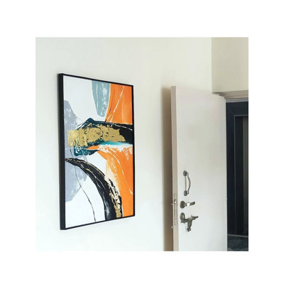 Sentier - Art abstrait | Acrylique sur toile | Par Vinit Pravin Mistry