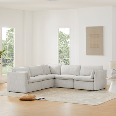 Greylan 5-Piece Upholstered Sectional