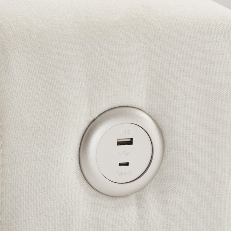 2 Seater Sofa, White