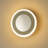 1-Light Modern Round LED Wall Sconce