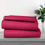 Ensemble de draps en microfibre avec draps-housse et taie d'oreiller Lux Decor Collection-29674144-29674148