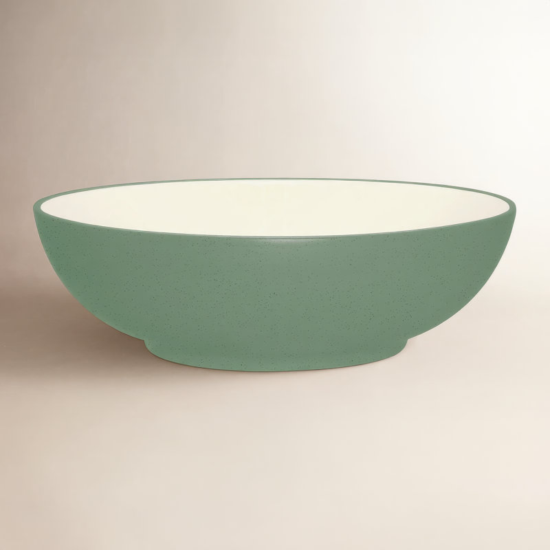 Noritake Colorwave Round Vegetable Bowl, 9-1/2", 64 Oz., Green