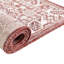 Tapis intérieur / extérieur rouge rouille en polypropylène tissé à la machine 10 pi x 14 pi Archange-668248607