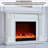 American-style heating simulated flame electric fireplace-776092988-776092991