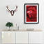 Petals of Red Flower - Picture Frame Graphic Art Print-55732111-55732110