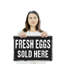 Plaque en plastique Fresh Eggs 11 po x 17 po-119526423
