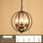 Georffrey 3 - Light 15" Wide Dimmable Candle Style Globe Sphere Chandelier-66437883