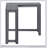 Narrow Grey Laminate Accent Table For Modern Entryways And Corners, Maximizing Space With Style And Functionality-922814879