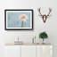 Lone Pink Gerbera - Picture Frame Graphic Art Print-56859927-56859931