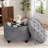 Button-Designed Upholstered Ottoman With Storage-855103898