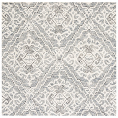 Jones Street Hand Tufted Wool Ikat Rug