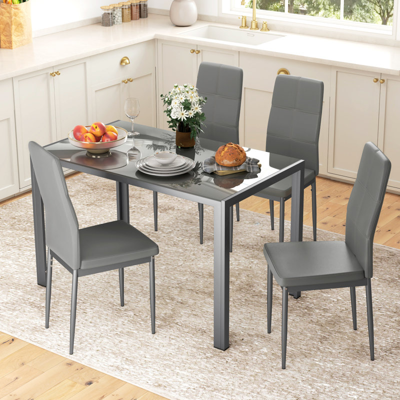 Mickelle 4 - Person Dining Set