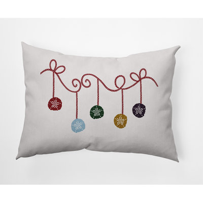 Coussin intérieur / extérieur Coastal Christmas
