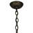 Standford 1 - Light Black Hills Gold Lantern Pendant