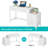 51''W Reversible Desk with Drawers-1727861646