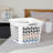 Sterilite Laundry Basket, 1.5 Bushel Plastic Hamper with Handles, White, 6 Pack-113332347