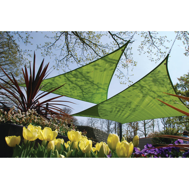 Barnys 3.6m x 3.6m Triangle Shade Sail, Off White