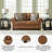 Carianna 74'' Upholstered Loveseat