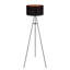 Surles 149cm Black Tripod Floor Lamp