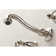 Kingston Brass Whitaker Two-Handle 3-Hole Wall Mount Bathroom Faucet
