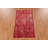 Red Over-Dyed Anatolian Distressed Turkish Rug 4x7
