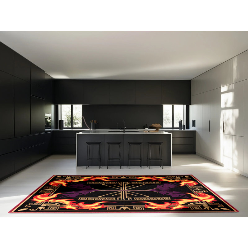 Elysian Knotwork Rug, Rectangle 8' x 10'