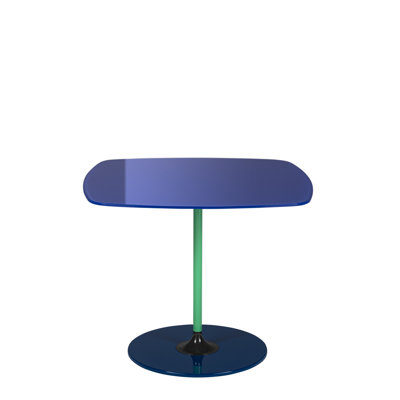 Thierry Glass Top End Table
