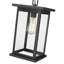 Lanterne suspendue d'extérieur 1 lumière H 15,63 po Arocho-1403464473