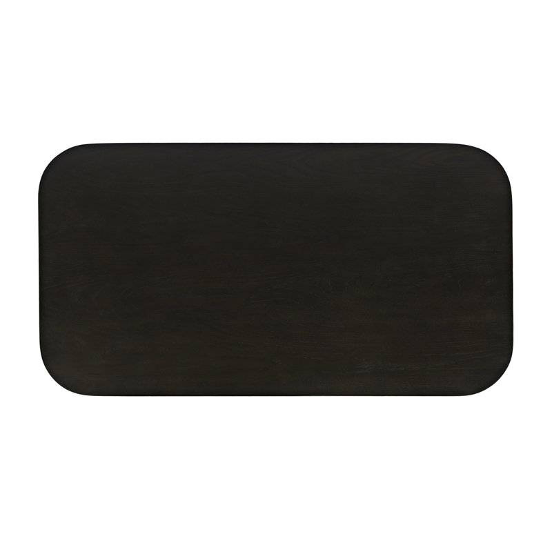 Marta Single Coffee Table, Espresso Wood