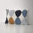 Woven Wool Blend Pattern Lumbar Pillow