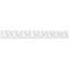 4"H x 5/8"P x 48"L Holland Architectural Grade PVC Running Trim-37807986
