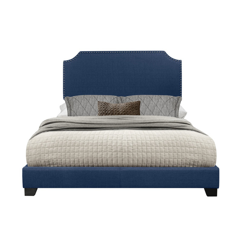 Lit standard, Grand, Bleu