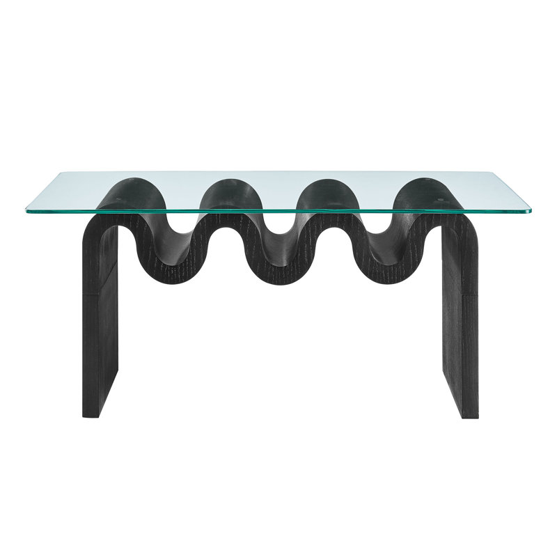 Table basse Ondine, Noir, noir, noir, noir