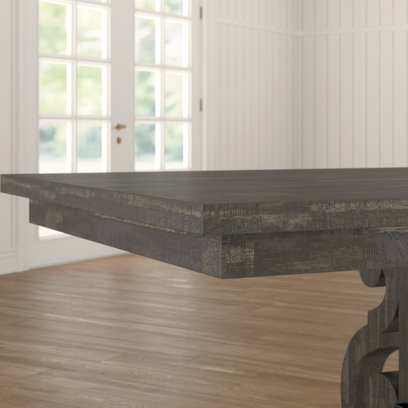 Kalysia Extendable Solid Wood Dining Table