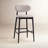 Alida Ena Lucia Bar/Counter Stool - Harvest Jute Seat - Ebano Frame-653515076-653515077