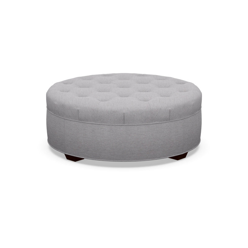 Round Ottoman, 8240-70, Walnut