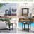 Outdoor Side Table 2 Tier Outdoor Table For Adirondack Side Tables For Outside Or Indoor Bamboo End Table For Pool Porch Weather Resistant Easy Maintenance-119291023