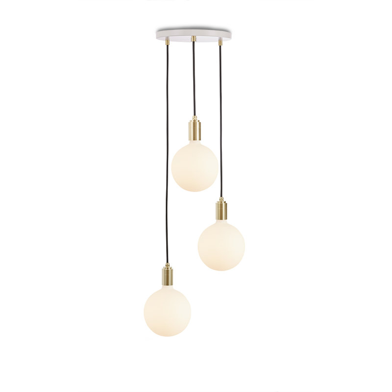 Sphere IV 3 - Light Pendant, Brass