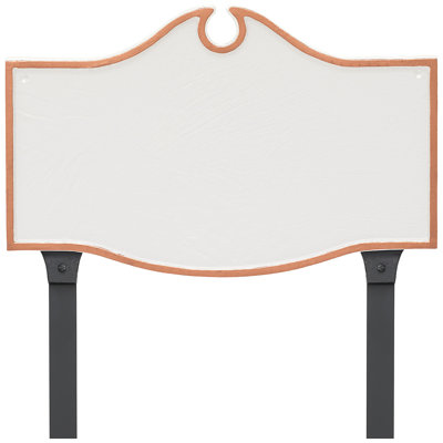 Colonial 1-Line Wall Address Plaque
