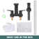 4-inch Centerset Double Handle Waterfall Bathroom Sink Faucet with Pop-up Drain Kit