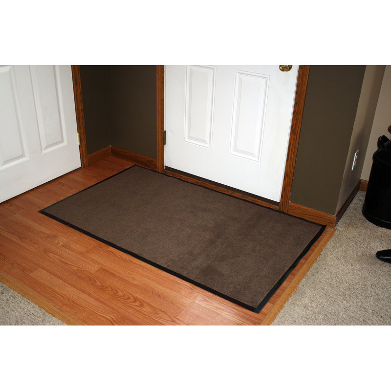 Verville Indoor Doormat, Brown, 36" W x 48" L