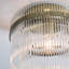 Clear Glass Flush Mount