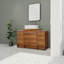 Ensemble de meuble-lavabo simple 47,67 po avec plateau en pierre frittée Rakell