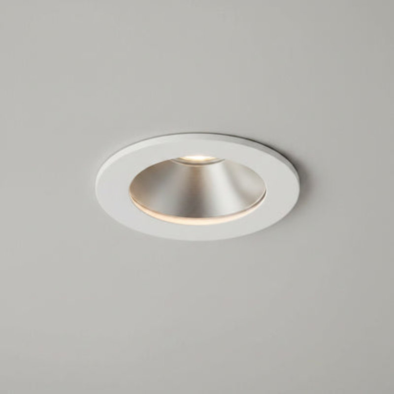 9 Watt White Recessed LED Downlight Fitting, White