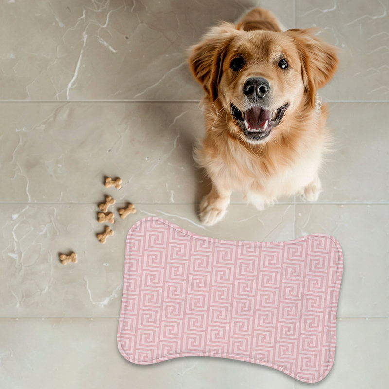 Tapis pastel rétro en os 1 pièce